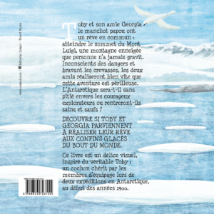 Toby Rendezvous at Port Lockroy - Back Cover