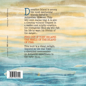 Toby and the Island of Fire - Back Cover