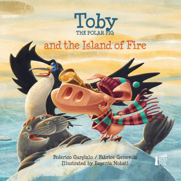 Toby and the Island of Fire - Cover