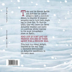 Toby the polar pig and the quest for a penguin egg - Back cover